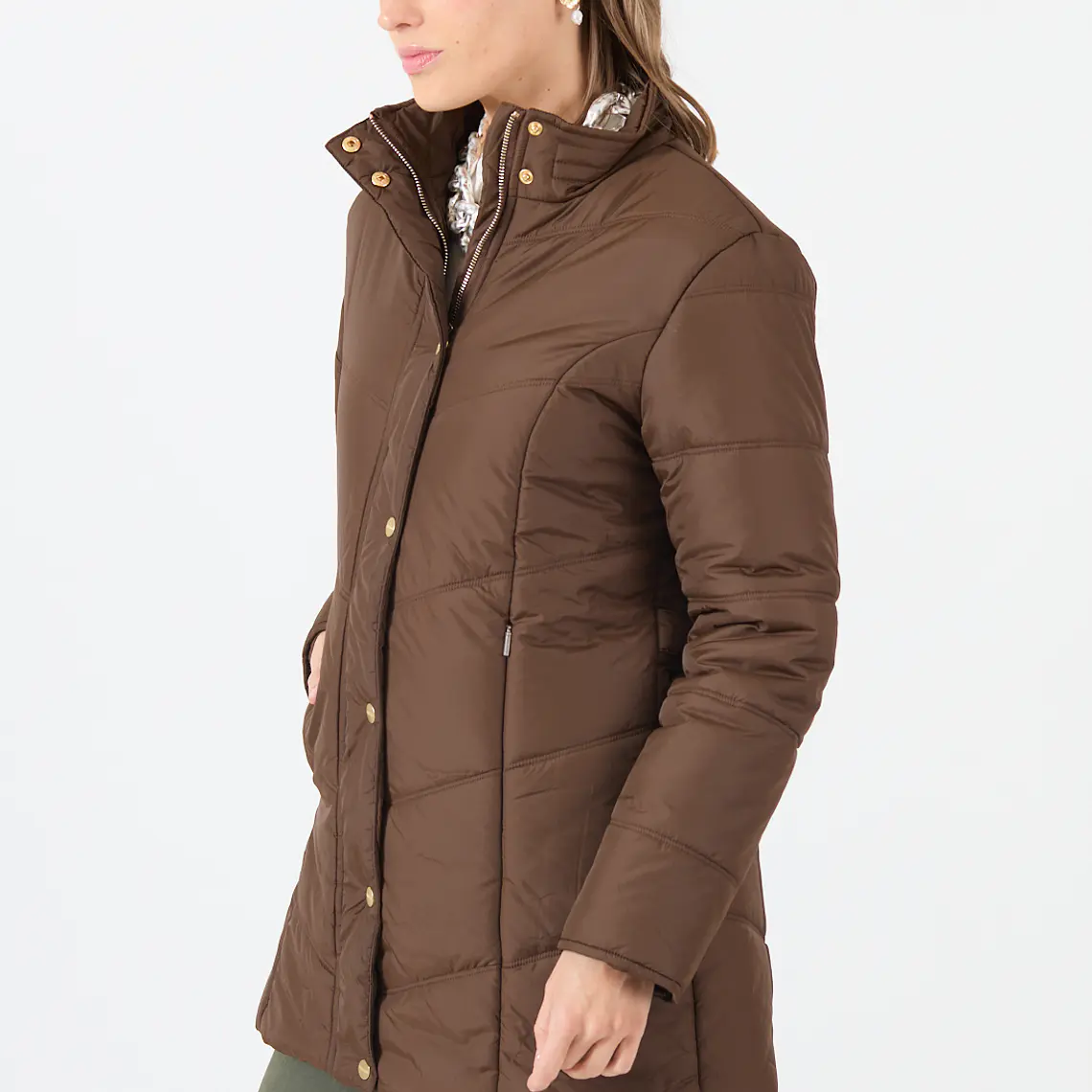 PARKA CAFÉ CUELLO ALTO (TALLA S a XL)  4