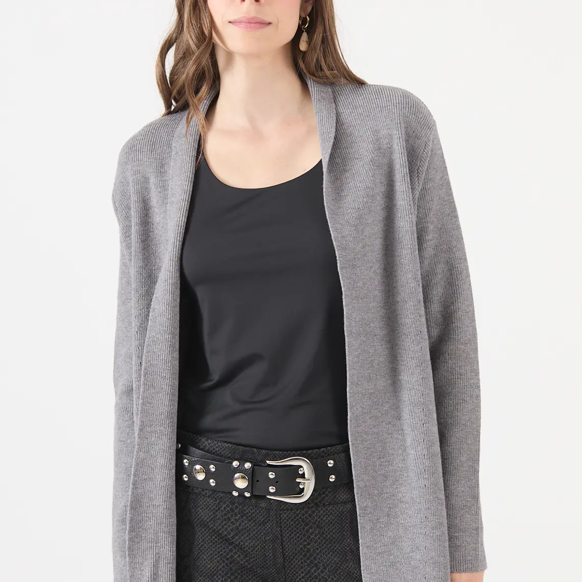 TEJIDO CASUA COLOR GRIS (TALLA S a XL) 1