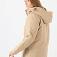 PARKA BEIGE CUELLO CON GORRO (TALLA M a XL) - Miniatura 5