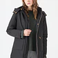 PARKA NEGRO CUELLO CON GORRO (TALLA S a XL) - Miniatura 3