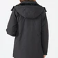 PARKA NEGRO CUELLO CON GORRO (TALLA S a XL) - Miniatura 5