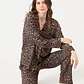 PIJAMA ESTAMPADO CAFÉ (TALLA L) - Miniatura 2