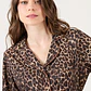 PIJAMA ESTAMPADO CAFÉ (TALLA L) - Miniatura 3