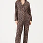 PIJAMA ESTAMPADO CAFÉ (TALLA L) - Miniatura 1
