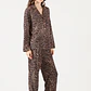 PIJAMA ESTAMPADO CAFÉ (TALLA L) - Miniatura 4