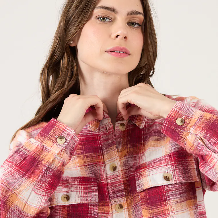 BLUSA CUADRILLE BURDEO (TALLA S a XL) 3