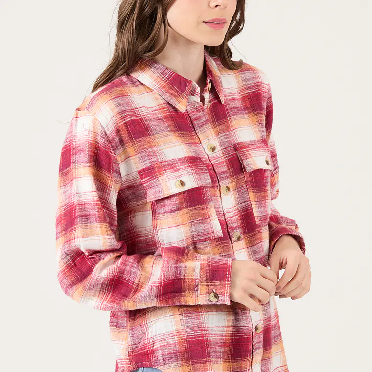 BLUSA CUADRILLE BURDEO (TALLA S a XL) 4