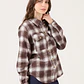 BLUSA CUADRILLE CAFÉ (TALLA S a XL) - Miniatura 4