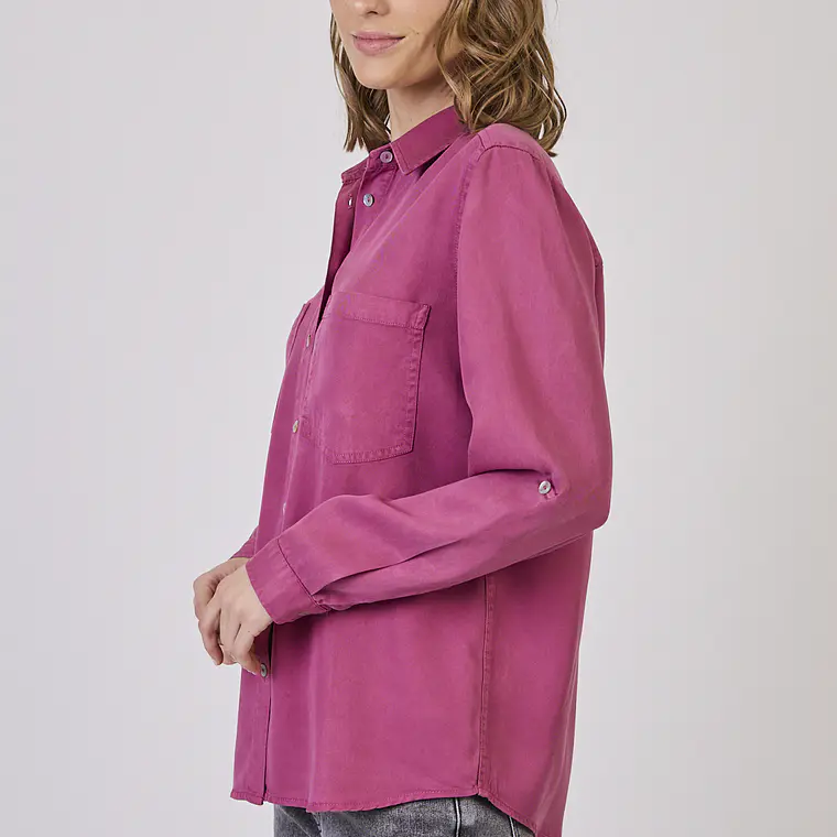 BLUSA LYOCELL ROSA (TALLA M) 3