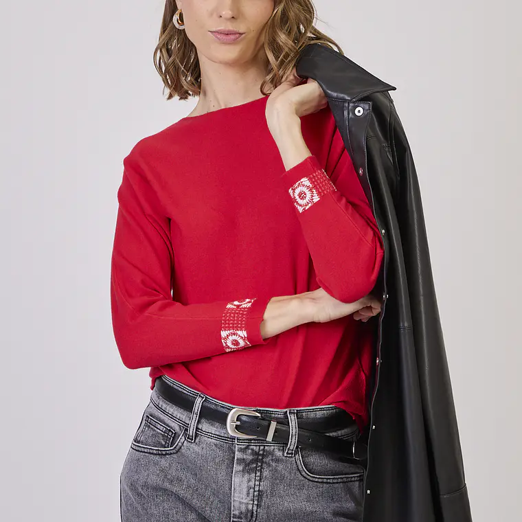 TEJIDO ROJO (TALLA S a L) 2