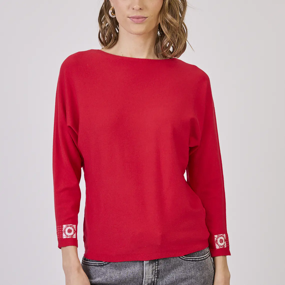 TEJIDO ROJO (TALLA S a L) 1