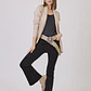TEJIDO BEIGE CUELLO REGULAR (TALLA S a XL) - Miniatura 2
