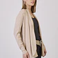 TEJIDO BEIGE CUELLO REGULAR (TALLA S a XL) - Miniatura 3