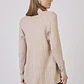TEJIDO BEIGE CUELLO REGULAR (TALLA S a XL) - Miniatura 4