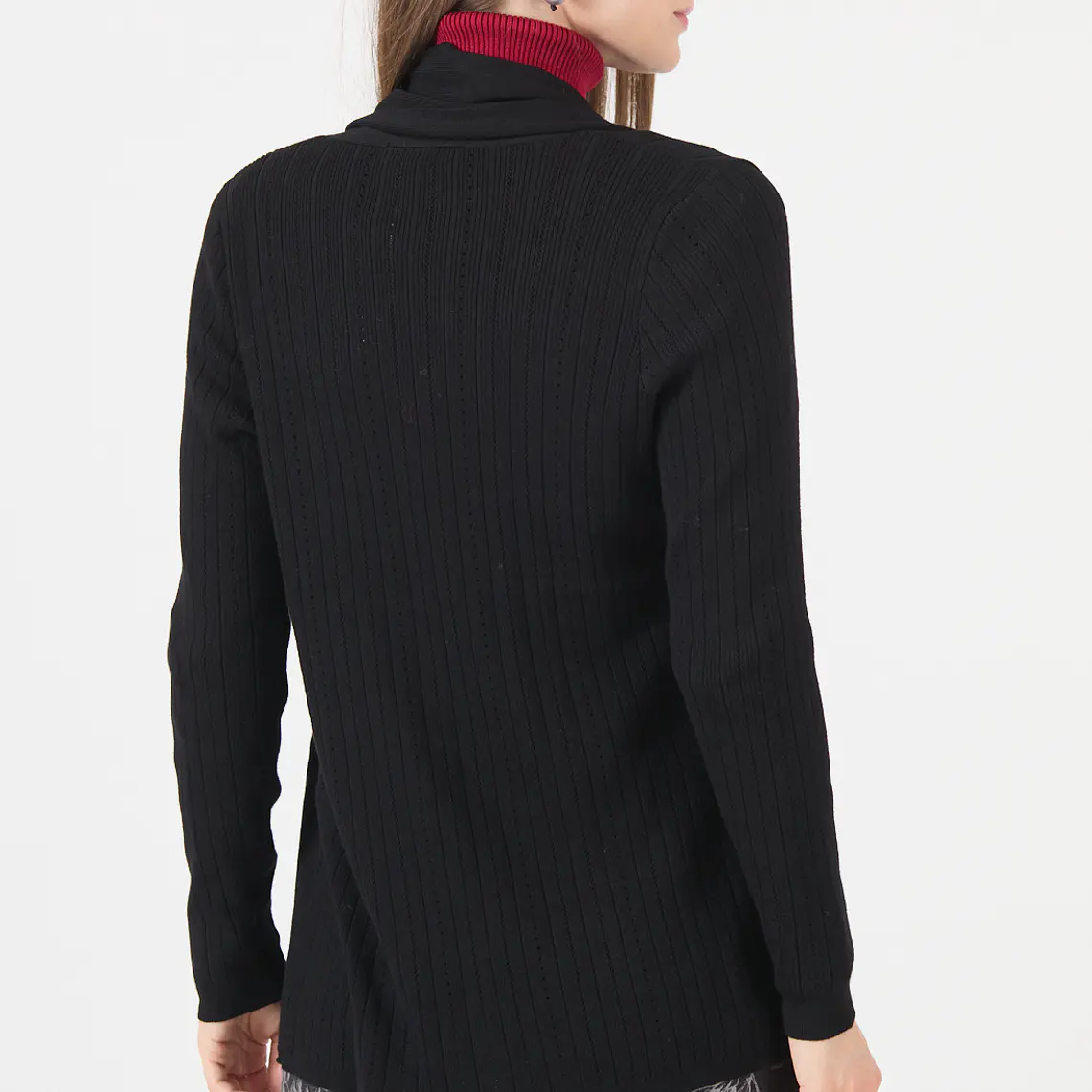 TEJIDO NEGRO  CUELLO REGULAR (TALLAS M y L) 6