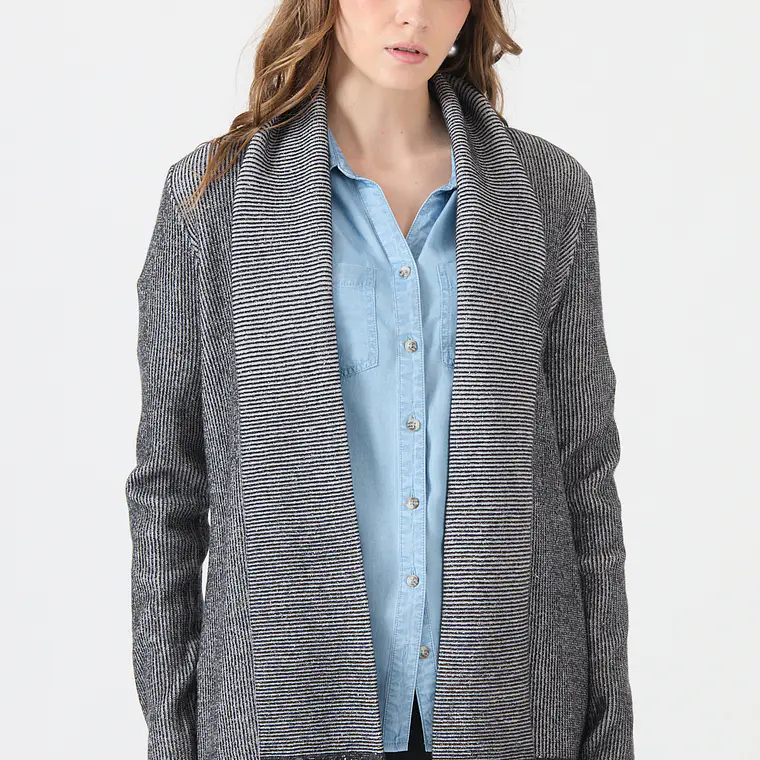 TEJIDO GRIS CUELLO REGULAR  (TALLA S a XL) 1
