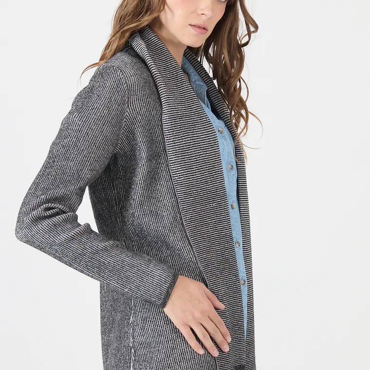 TEJIDO GRIS CUELLO REGULAR  (TALLA S a XL) 4