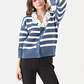 CARDIGAN AZUL CON RAYAS (TALLAS M a XL) - Miniatura 1