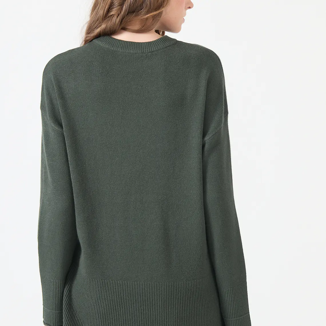 TEJIDO VERDE CUELLO REDONDO (TALLAS L y XL) 4