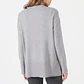 TEJIDO GRIS CUELLO REDONDO (TALLAS M a XL) - Miniatura 5