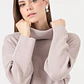 TEJIDO CUELLO ALTO BEIGE (TALLAS M a XL) - Miniatura 2