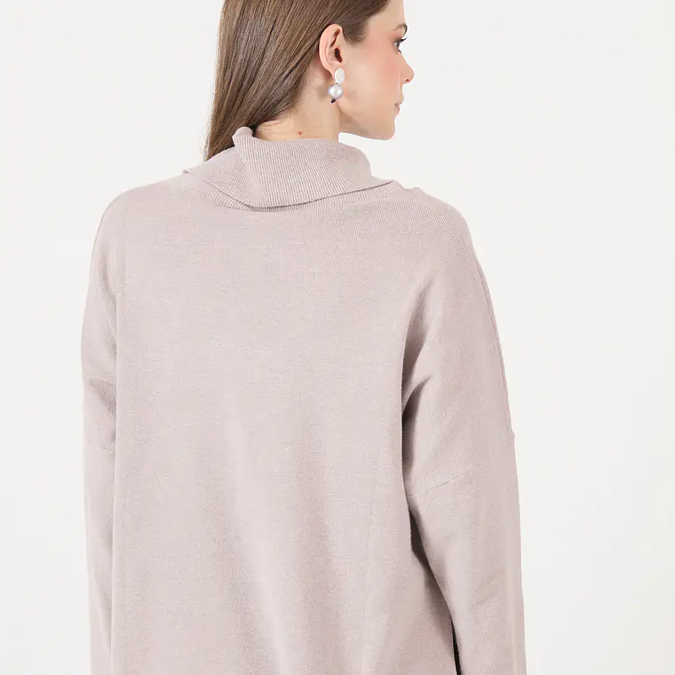 TEJIDO CUELLO ALTO BEIGE (TALLAS M a XL) 5
