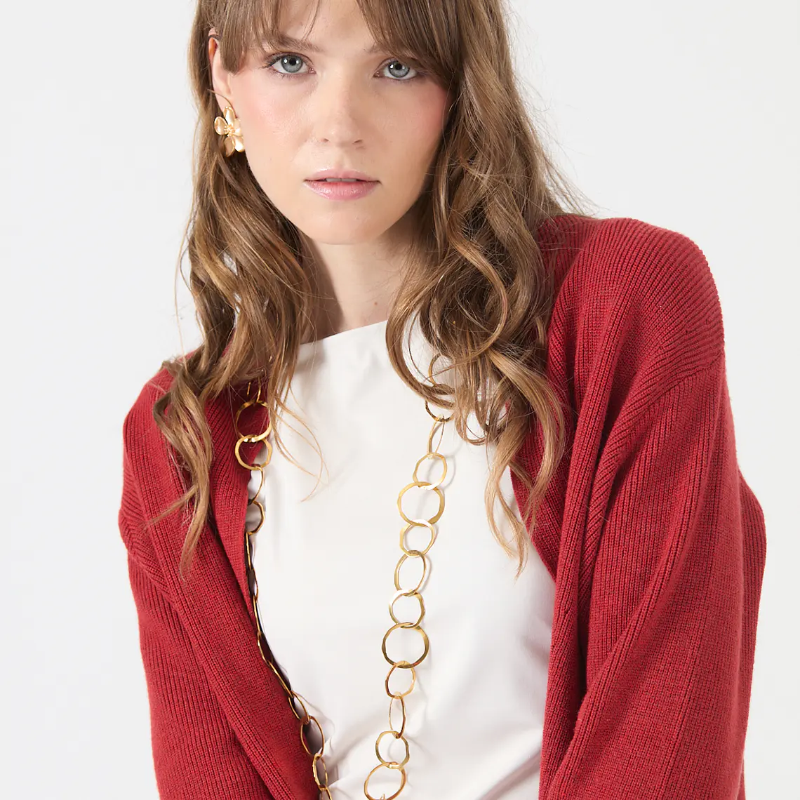 TEJIDO CASUAL ROJO (TALLA M a XL) 2