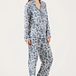 PIJAMA ESTAMPADO AZUL MARINO (TALLA M y L) - Miniatura 4