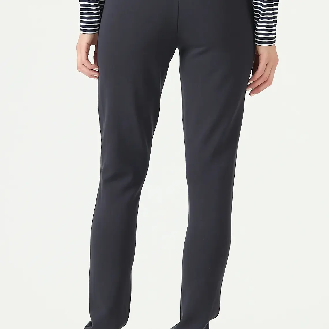 LEGGINS TIRO MEDIO AZUL MARINO (TALLA M y L) 2