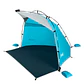 CARPA DE PLAYA COLEMAN SKYSHADE CON SOMBRILLA COMPACTA COLOR AZUL (167.64 x 167.64 x 103.63 cm) - Miniatura 1