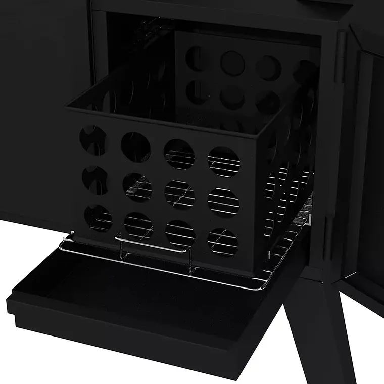 AHUMADOR VERTICAL CON OFFSET DE ACERO DYNAGLO (53.34 × 109.98 × 127.51 cm) 3