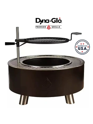 BRASERO Y PARRILLA SMOKELESS ACERO HOTSHOT DYNAGLO (Ø 86.36 cm)