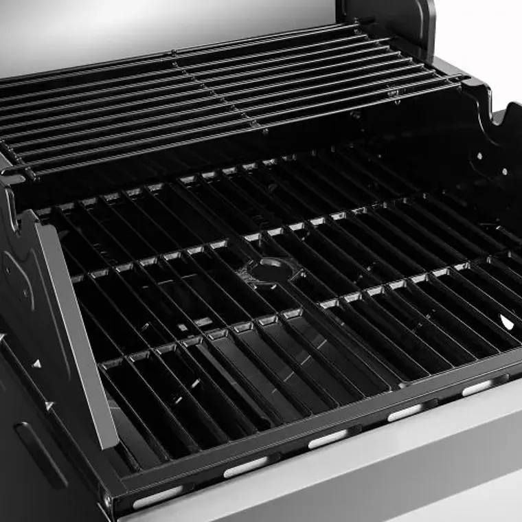 PARRILLA A GAS 2 QUEMADORES ACERO INOXIDABLE PREMIER DYNAGLO (127 x 115 x 60 cm) 4
