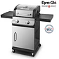 PARRILLA A GAS 2 QUEMADORES ACERO INOXIDABLE PREMIER DYNAGLO (127 x 115 x 60 cm) - Miniatura 1