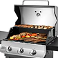 PARRILLA A GAS 3 QUEMADORES ACERO INOXIDABLE PREMIER DYNAGLO (140 x 115 x 60 cm) - Miniatura 10
