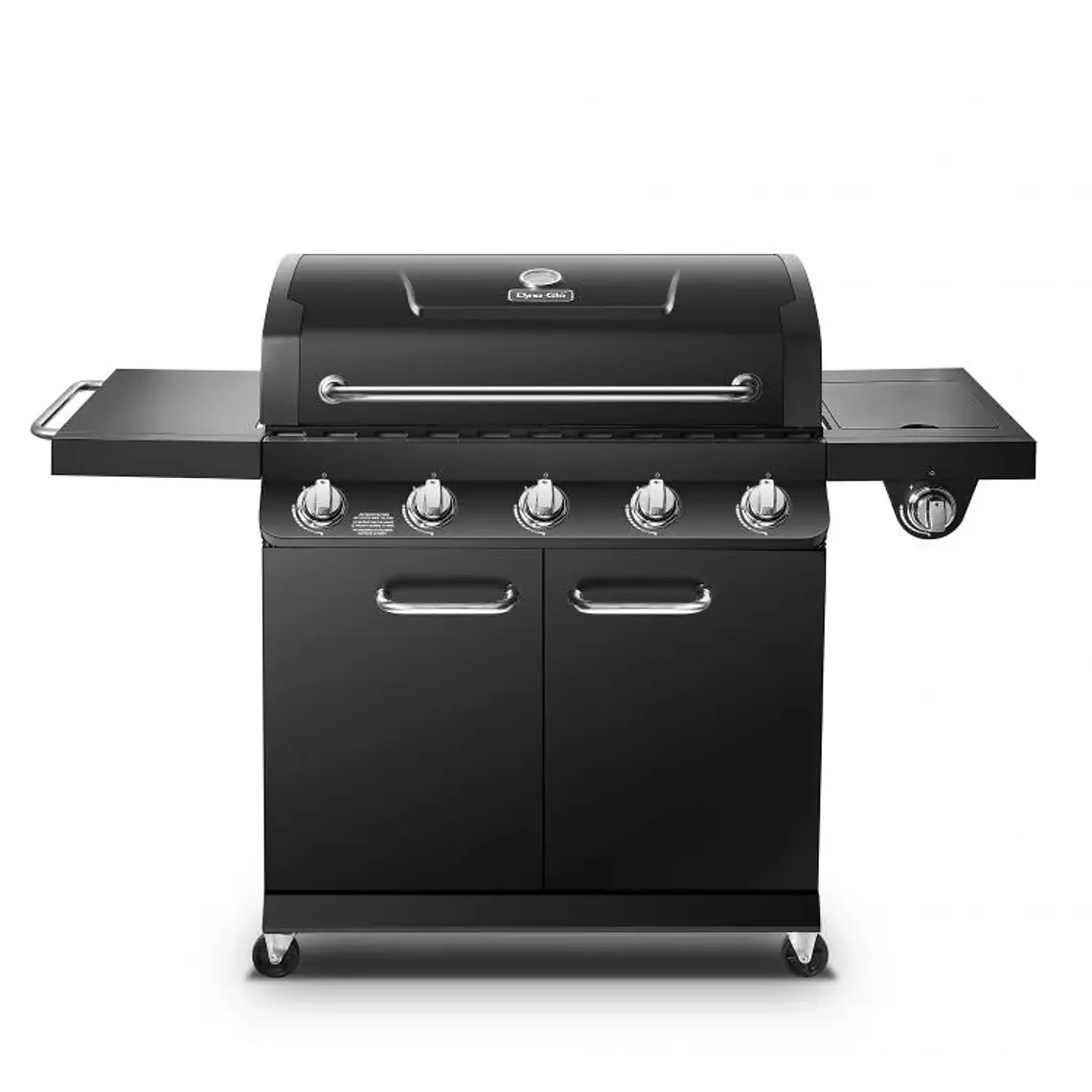 PARRILLA A GAS 5 QUEMADORES + QUEMADOR LATERAL BLACK PREMIER DYNAGLO (160 x 115 x 60 cm) 2