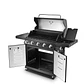 PARRILLA A GAS 5 QUEMADORES + QUEMADOR LATERAL BLACK PREMIER DYNAGLO (160 x 115 x 60 cm) - Miniatura 13
