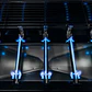 PARRILLA A GAS 5 QUEMADORES + QUEMADOR LATERAL BLACK PREMIER DYNAGLO (160 x 115 x 60 cm) - Miniatura 15