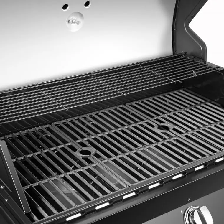 PARRILLA A GAS 5 QUEMADORES + QUEMADOR LATERAL ACERO INOXIDABLE PREMIER DYNAGLO (160 x 115 x 60 cm) 10