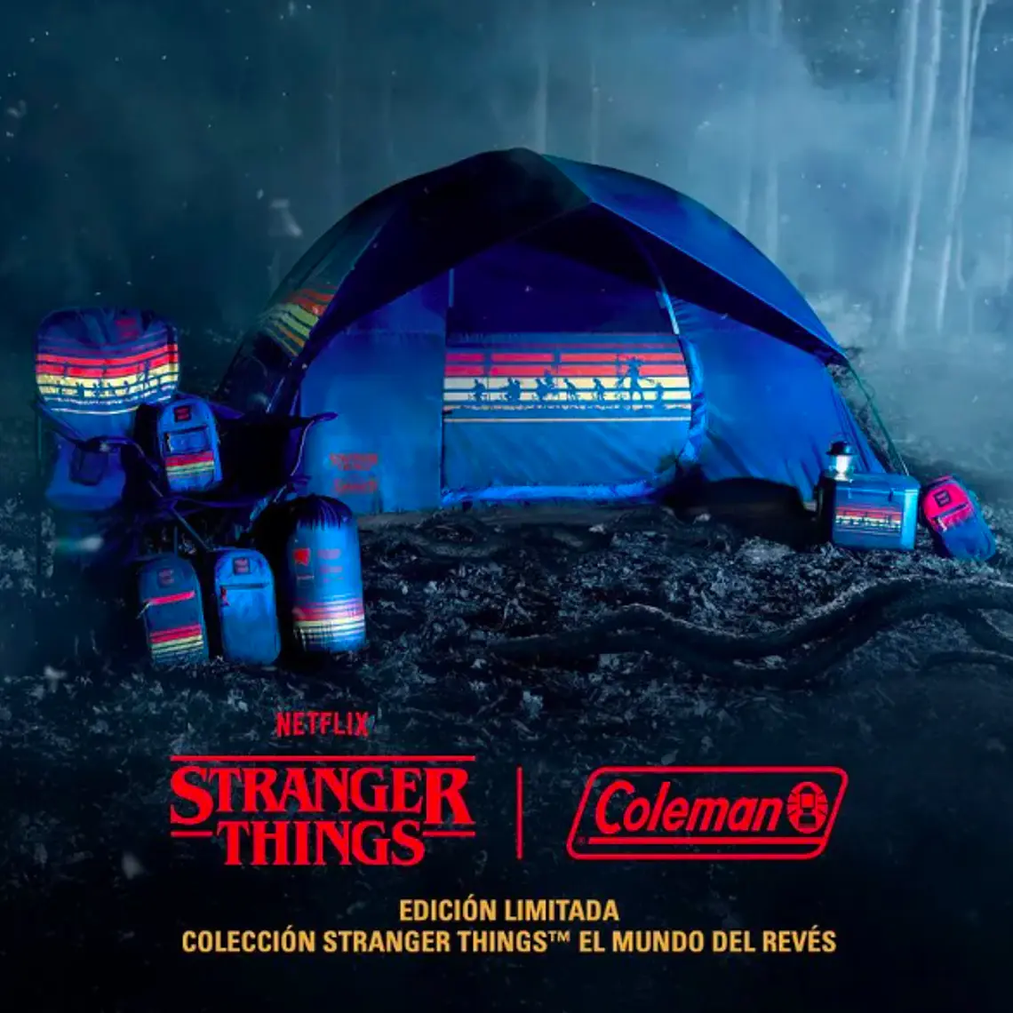 SACO DE DORMIR COLEMAN STRANGER THINGS 10°C (23.87 x 24.89 x 42.92 cm) 2
