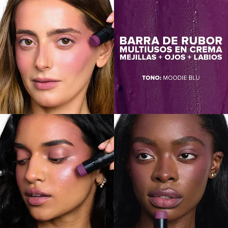 NUDESTIX - NUDIES MATTE BLUSH / MOODIE BLU 3