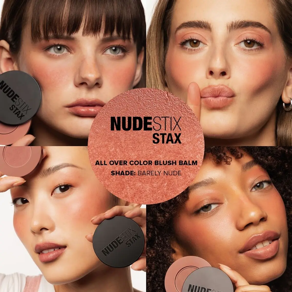 NUDESTIX - STAX BLUSH BALM BARELY NUDE 3