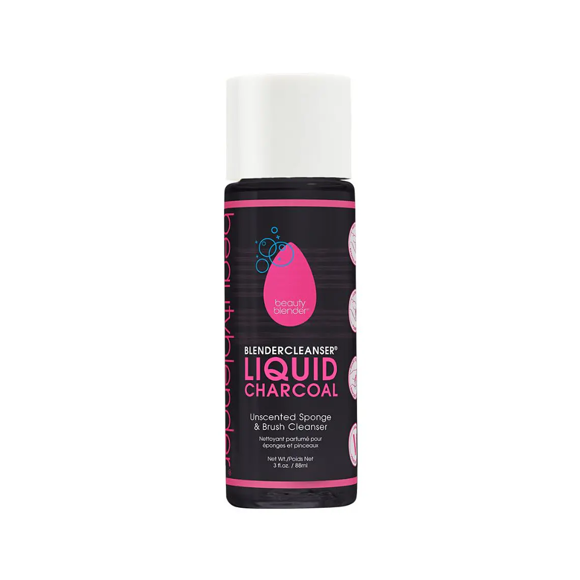 BEAUTY BLENDER - CHARCOAL LIQUID BLENDER CLEANSER (90 ML) 1