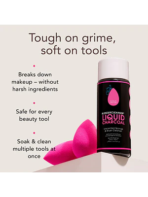 BEAUTY BLENDER - CHARCOAL LIQUID BLENDER CLEANSER (90 ML)