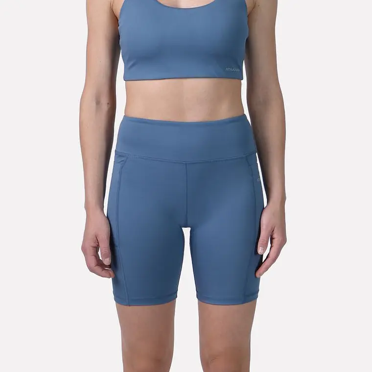 CALZA BIKER MUJER AZUL (TALLAS XS a XL) 1