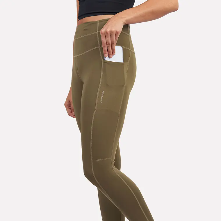 CALZA DEPORTIVA MUJER PANORAMICA VERDE (TALLAS XS y L) 1