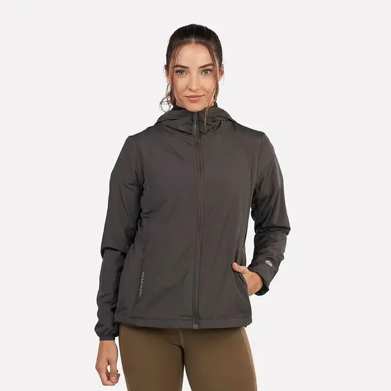 CORTAVIENTO MUJER DECLIVE GRIS (TALLA XS) 1