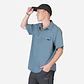 CAMISA MANGA CORTA HOMBRE HORIZONTE AZUL (TALLAS M y L)  - Miniatura 2