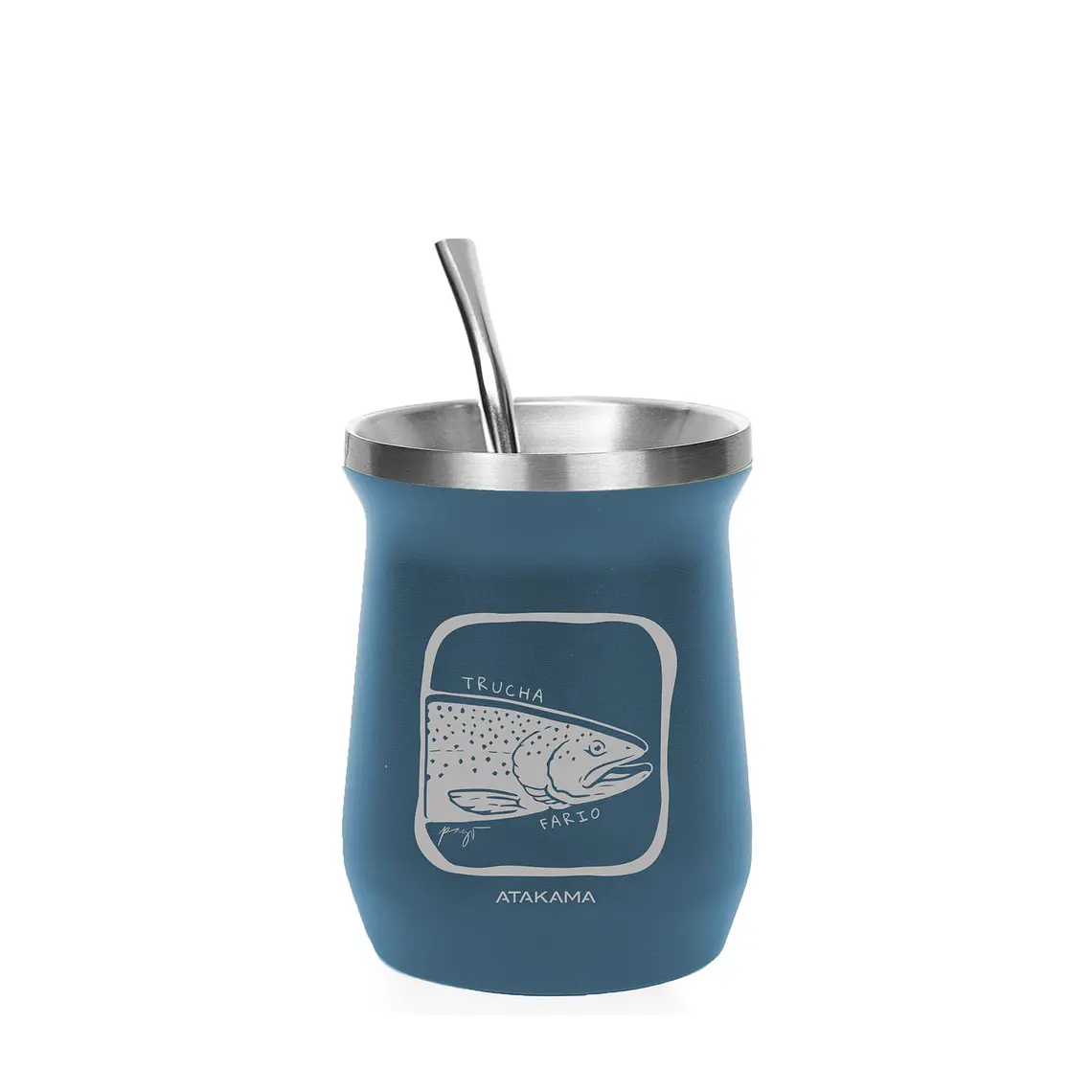 MATERA TÉRMICA AZUL TRUCHA FARIO (160 ML) 1