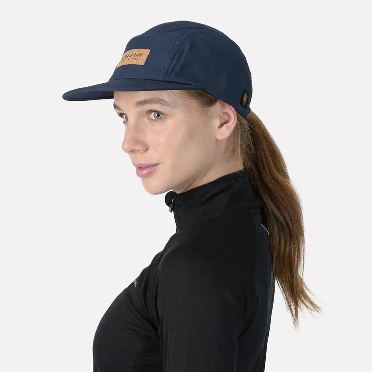 JOCKEY FIVE PANEL PUELO AZUL 3